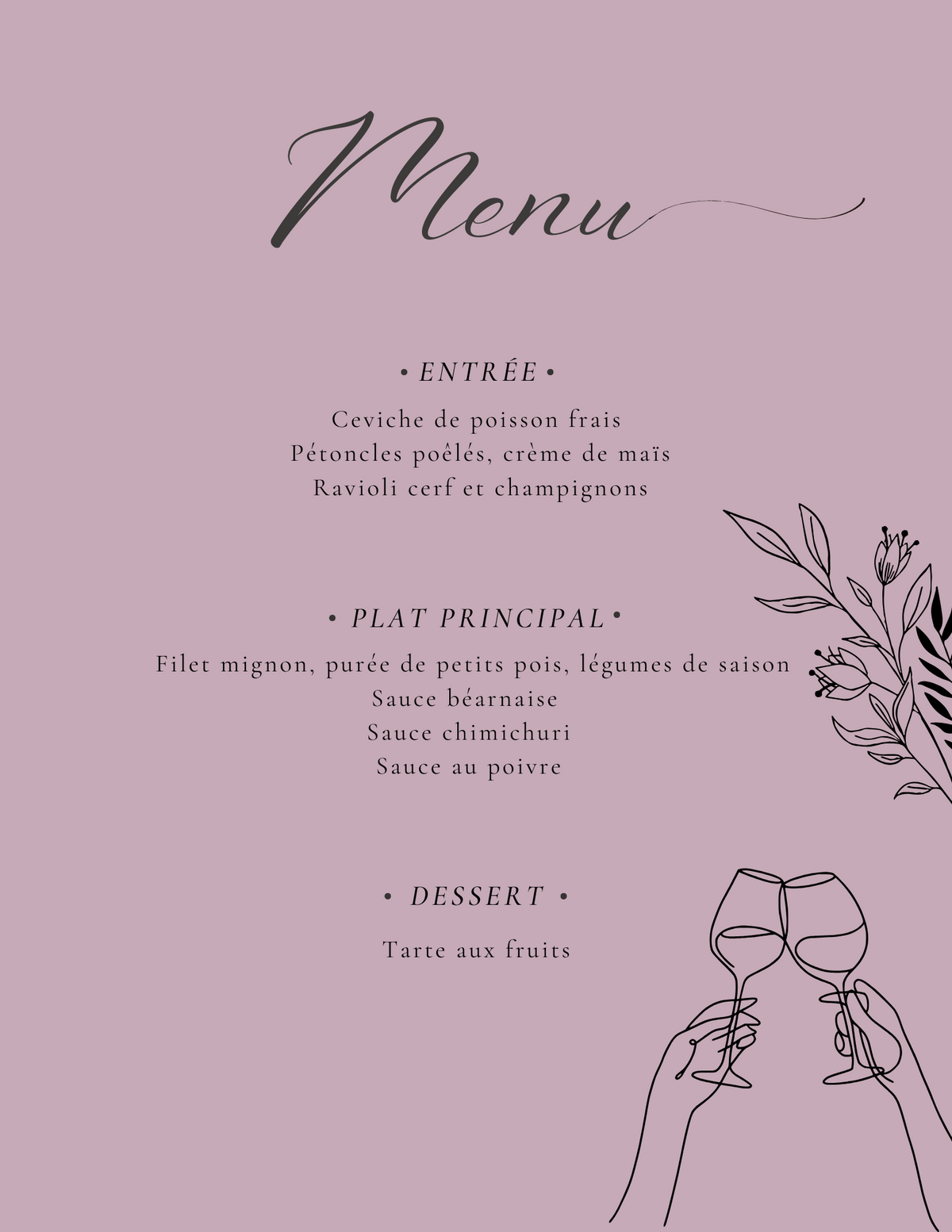 Expérience Signature – L’Art Culinaire Personnalisé